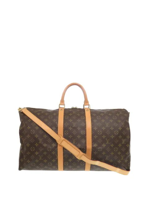 Louis Vuitton Pre-Owned 2001 Monogram Keepall Bandouliere 55 travel bag