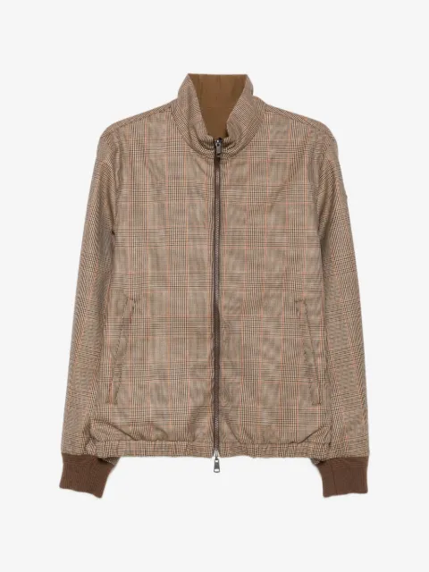 Moncler Frothive check-pattern jacket