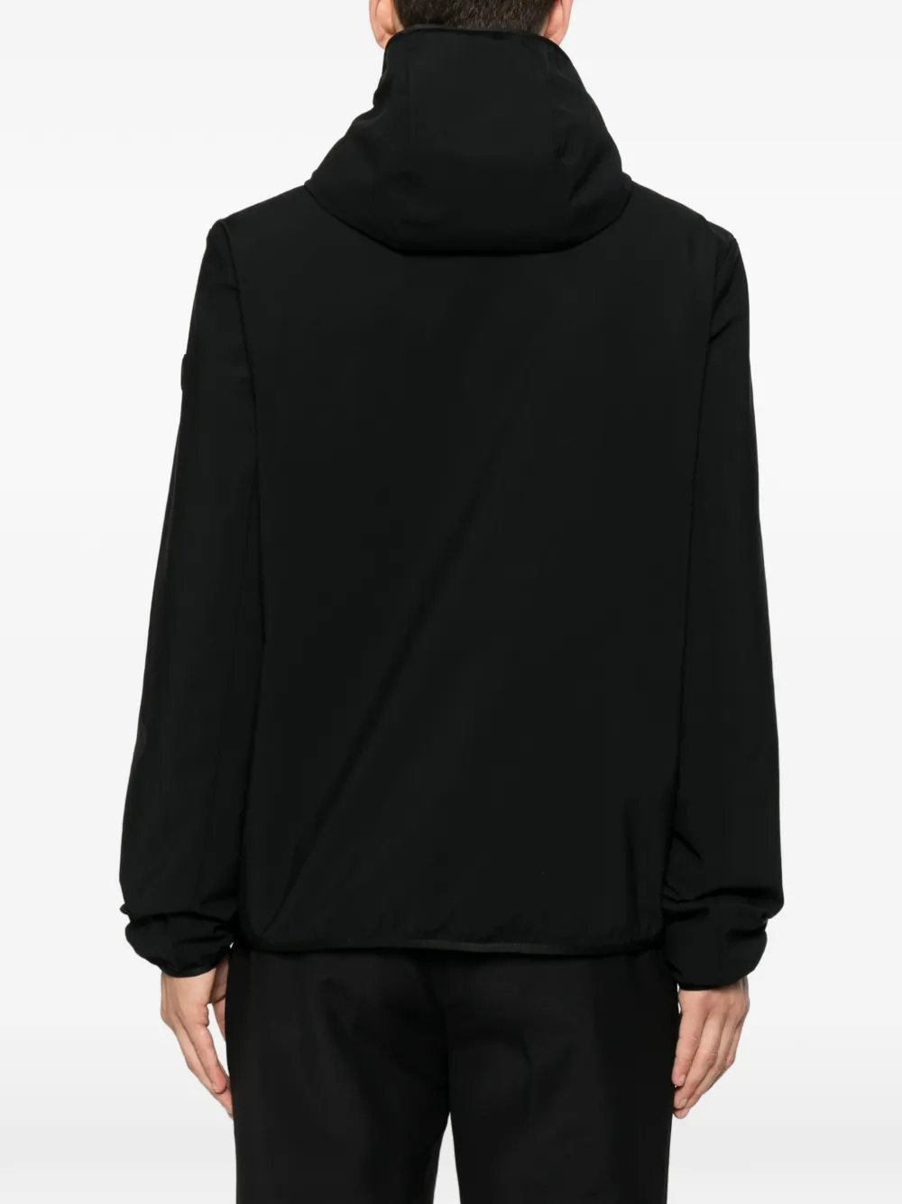 Moncler Ciampolin donsjack met capuchon Zwart
