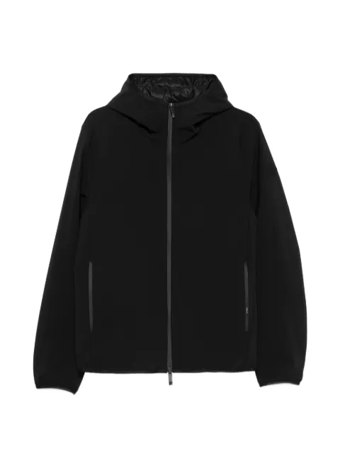 Moncler hooded zip-up jacket