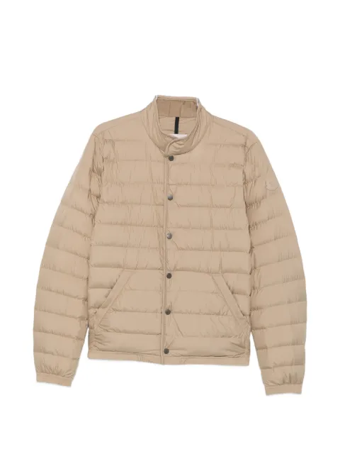Moncler logo-patch quilted jacket