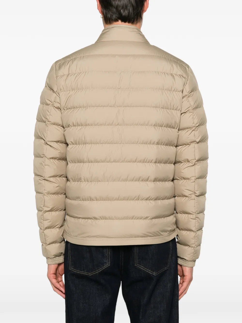 Moncler Kort donsjack Beige
