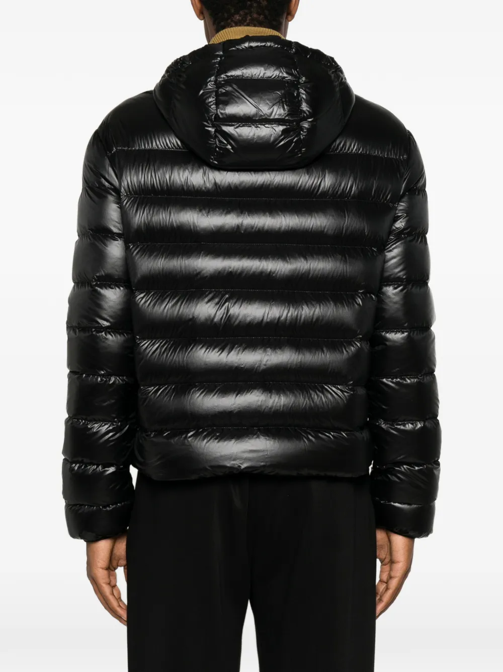 Moncler Forzo jack met capuchon Zwart