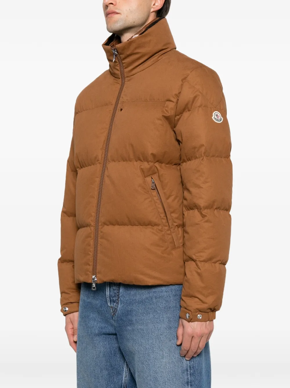 Moncler Isenviel gewatteerd jack Bruin