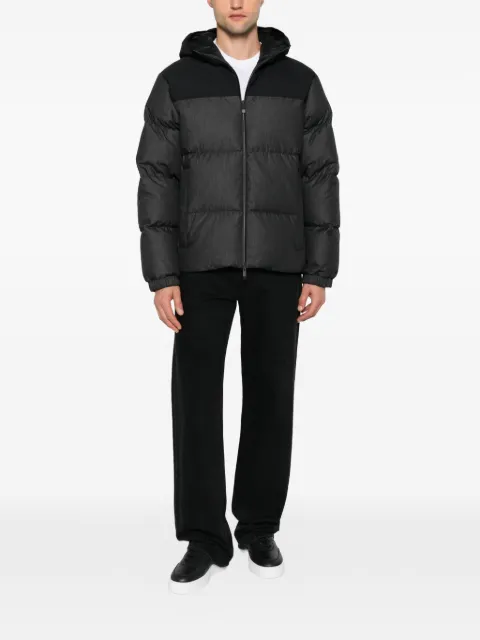 Moncler logo-patch padded jacket