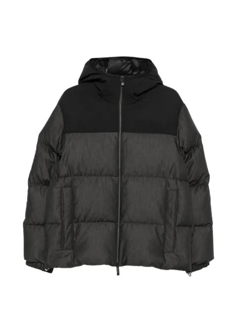 Moncler logo-patch padded jacket