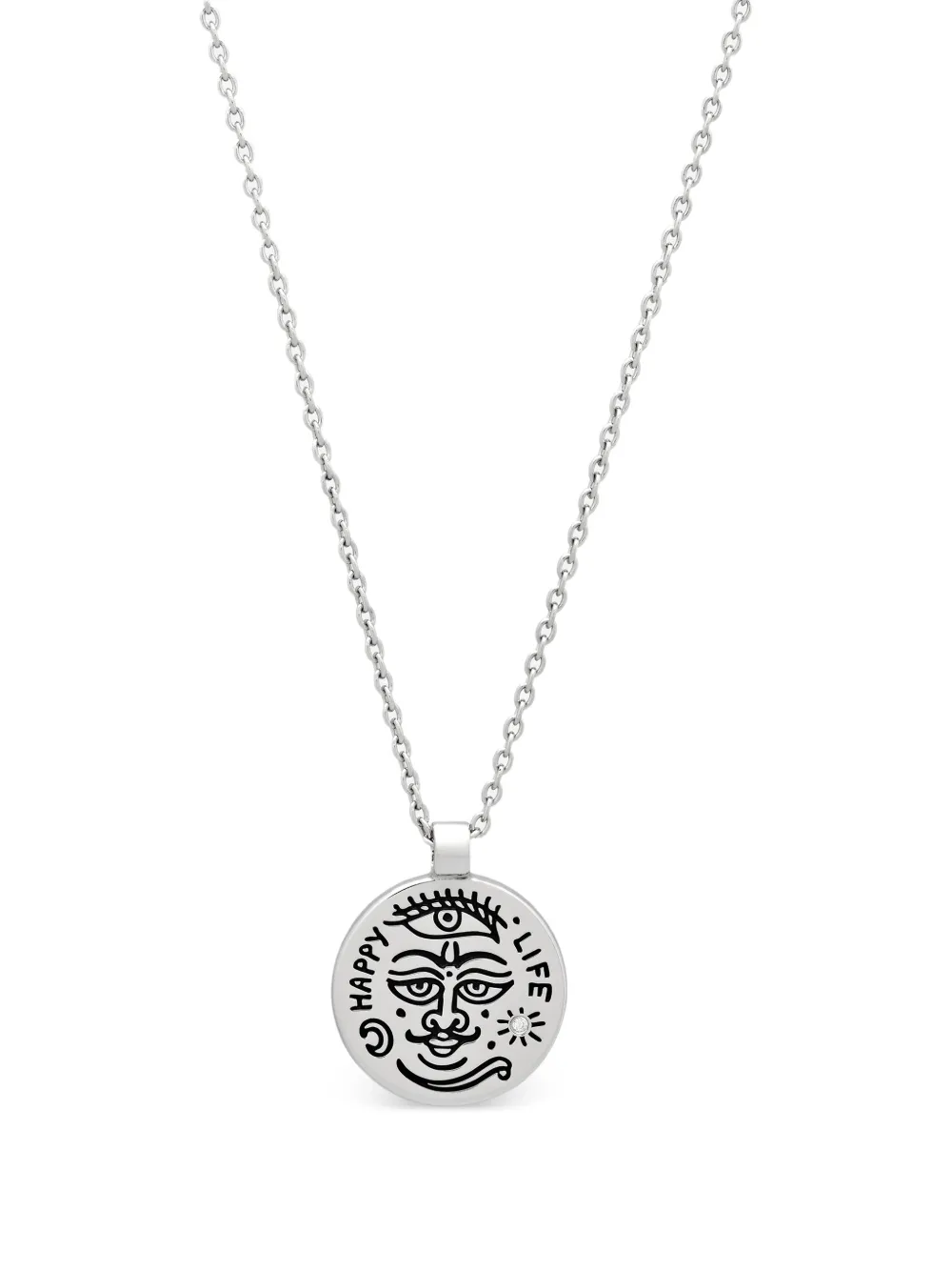 Tom Wood Collana con pendente Love in Babylon - Argento