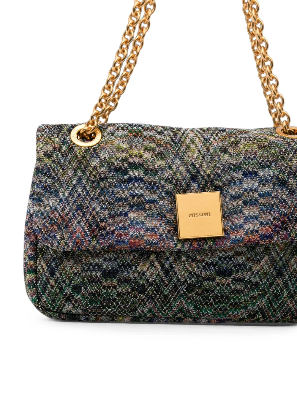 Missoni Stereo Flame schoudertas Beige