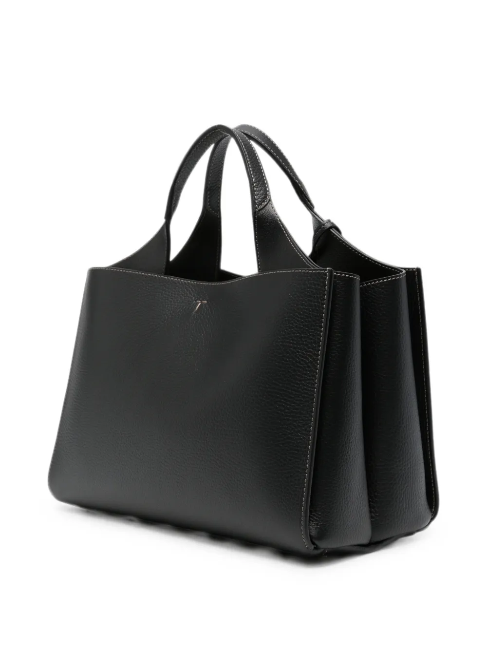 Tod's Hanging T leren shopper Zwart