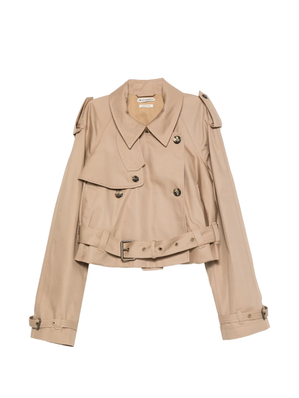 JW Anderson Jack met dubbele rij knopen Beige