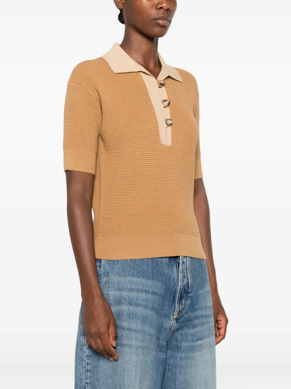 JW Anderson Gebreide polotop Beige