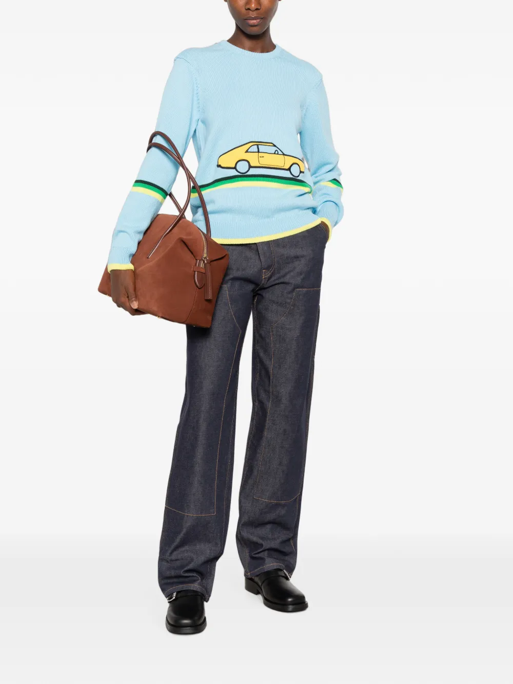 JW Anderson Car trui Blauw