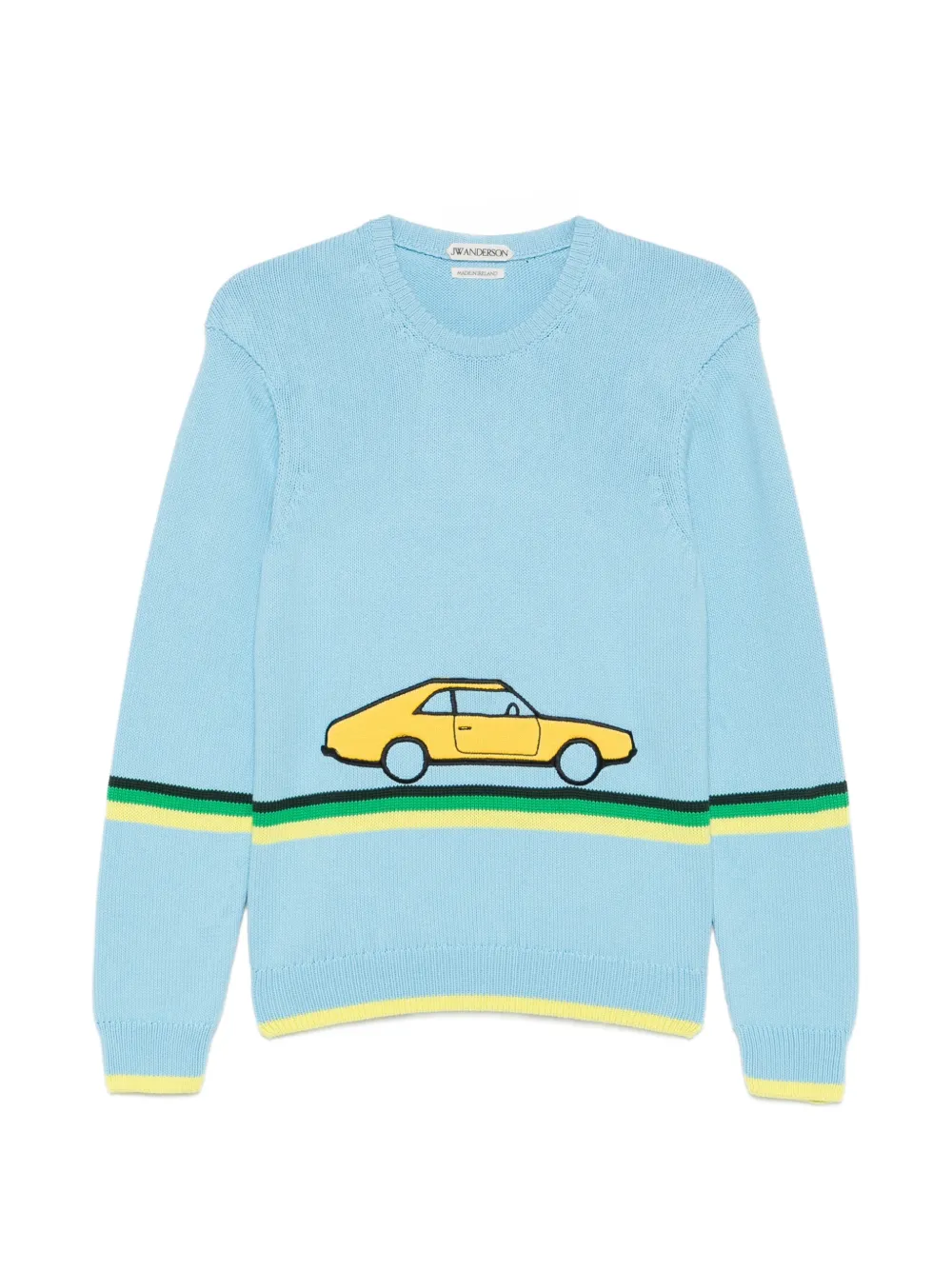 JW Anderson car-patch sweater - Blu
