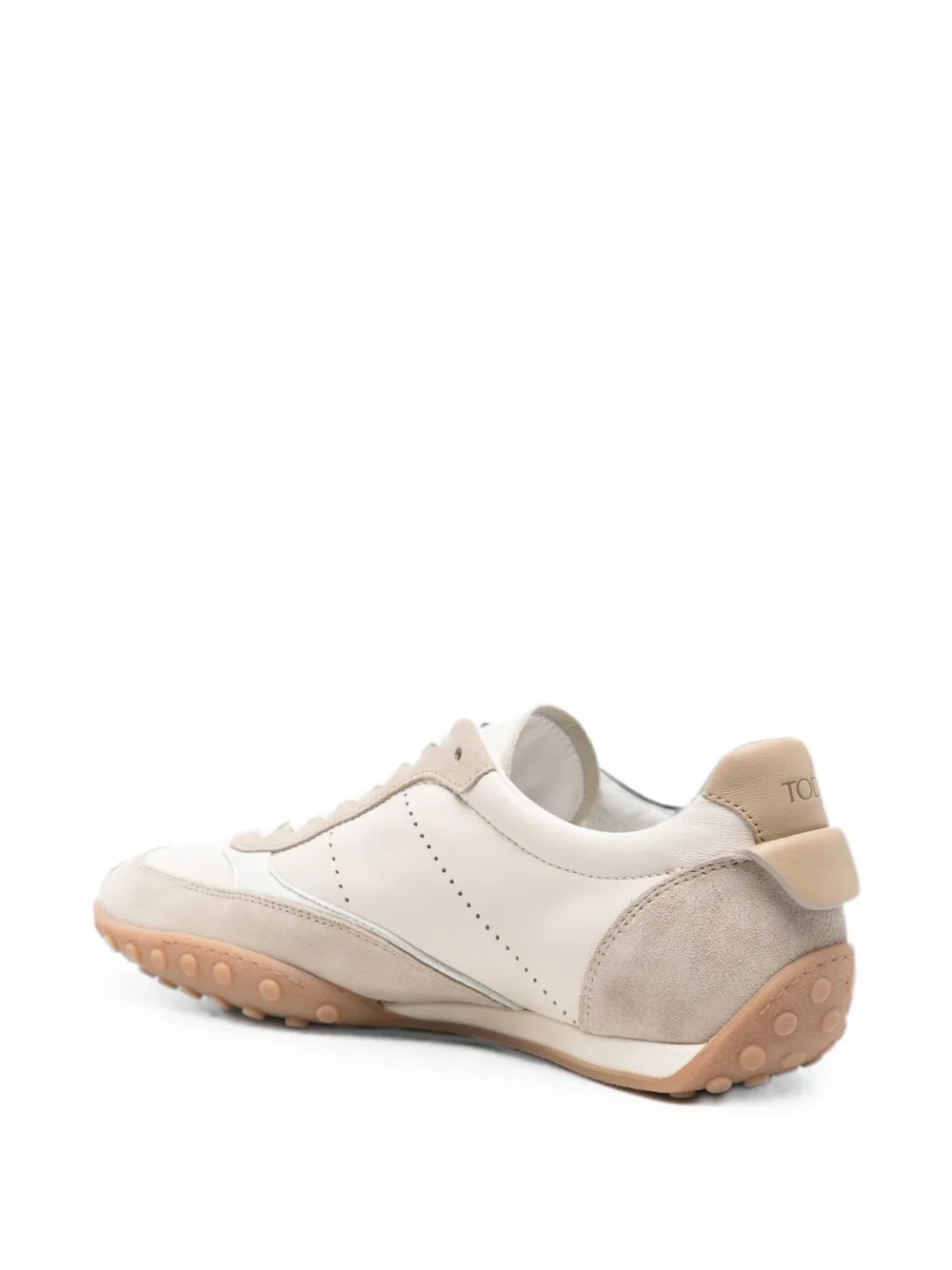 Tod's Sneakers met suède vlakken Wit