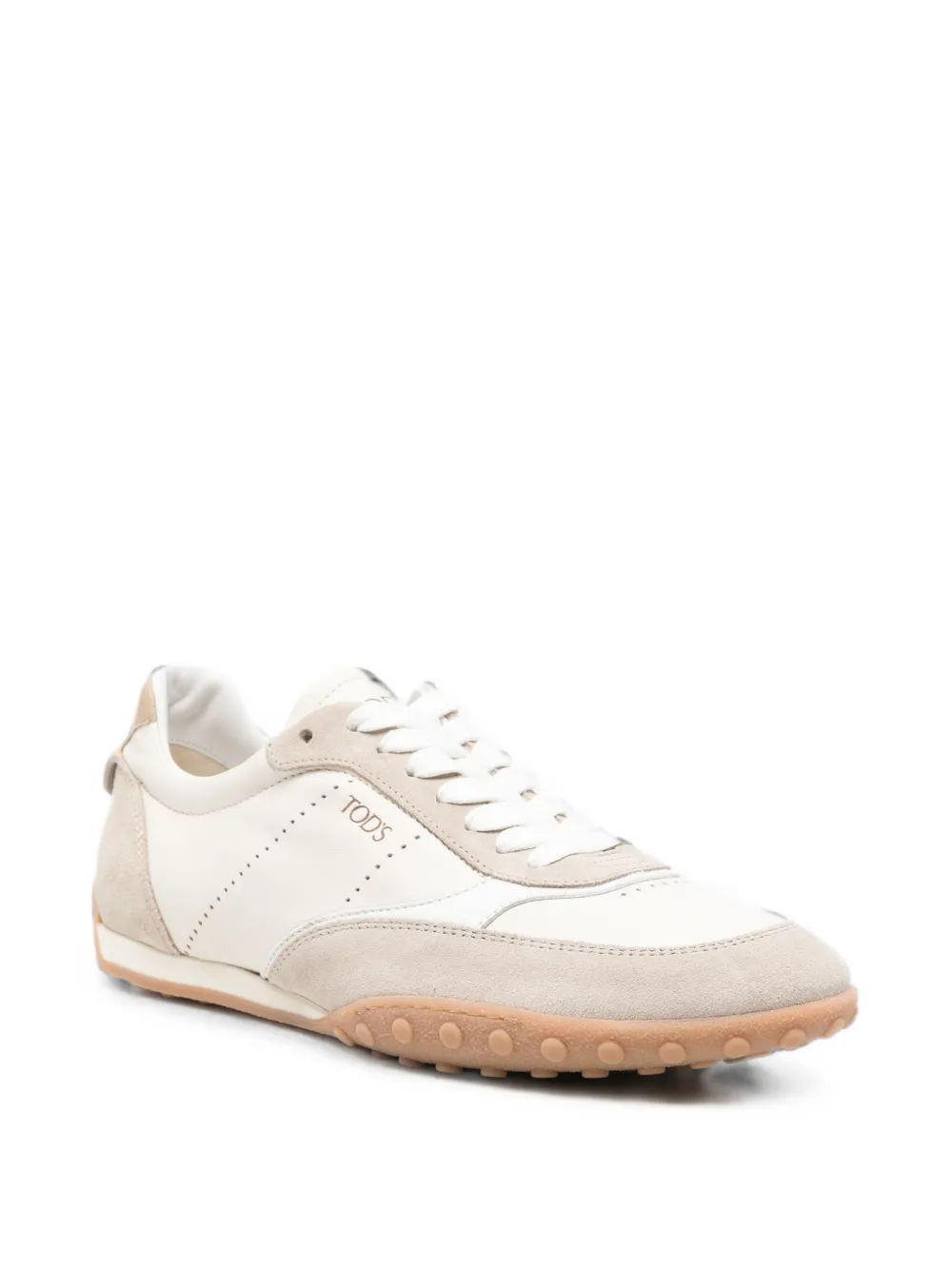 Tod's Sneakers met suède vlakken Wit