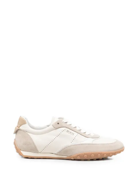 Tod's tenis con paneles de gamuza