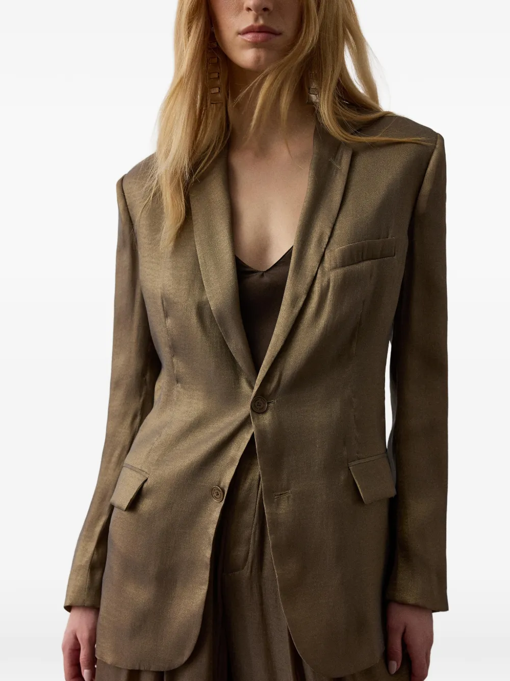 Ralph Lauren Collection Marcy blazer Goud
