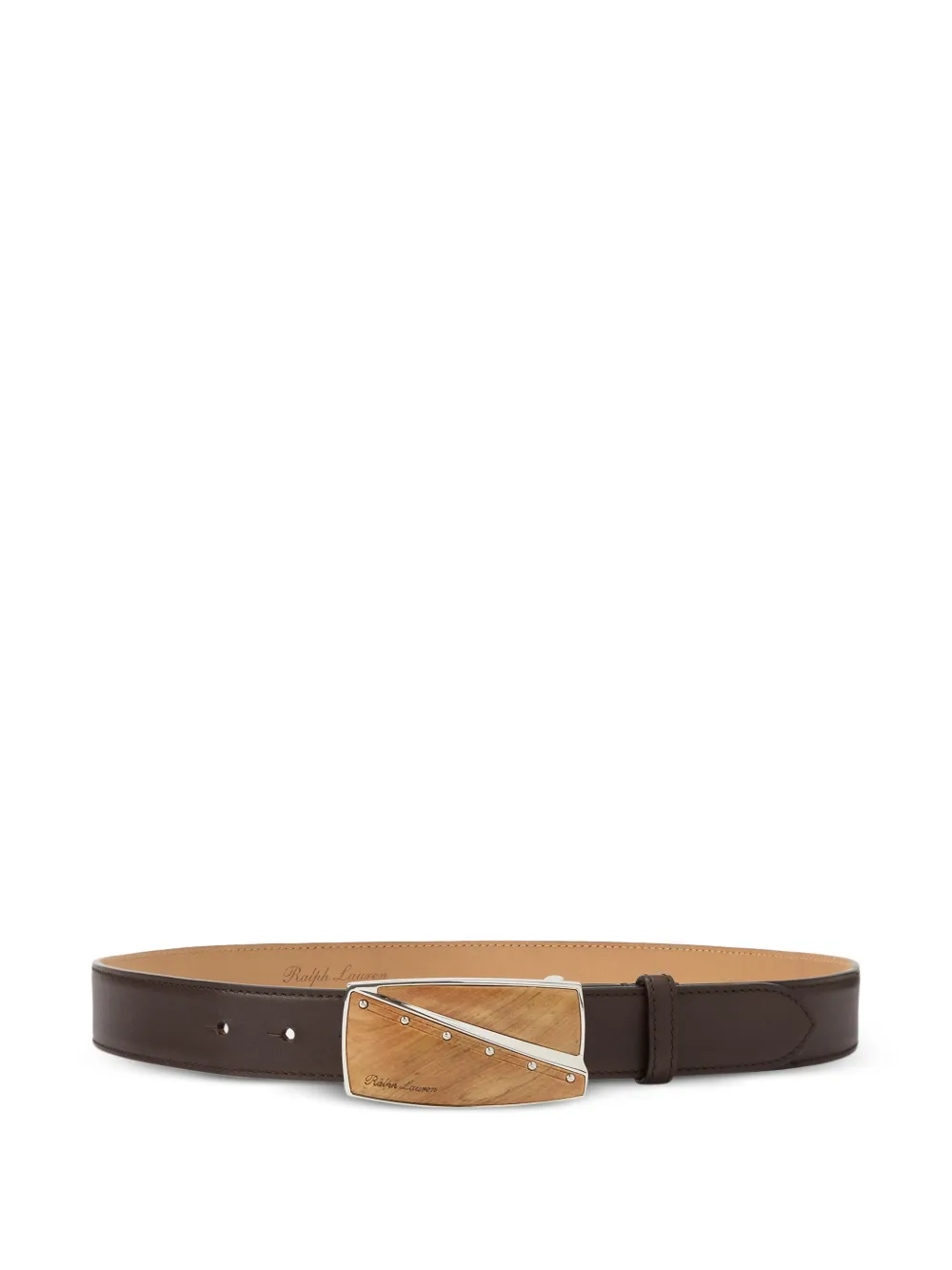 Ralph Lauren Collection leather belt - Brown