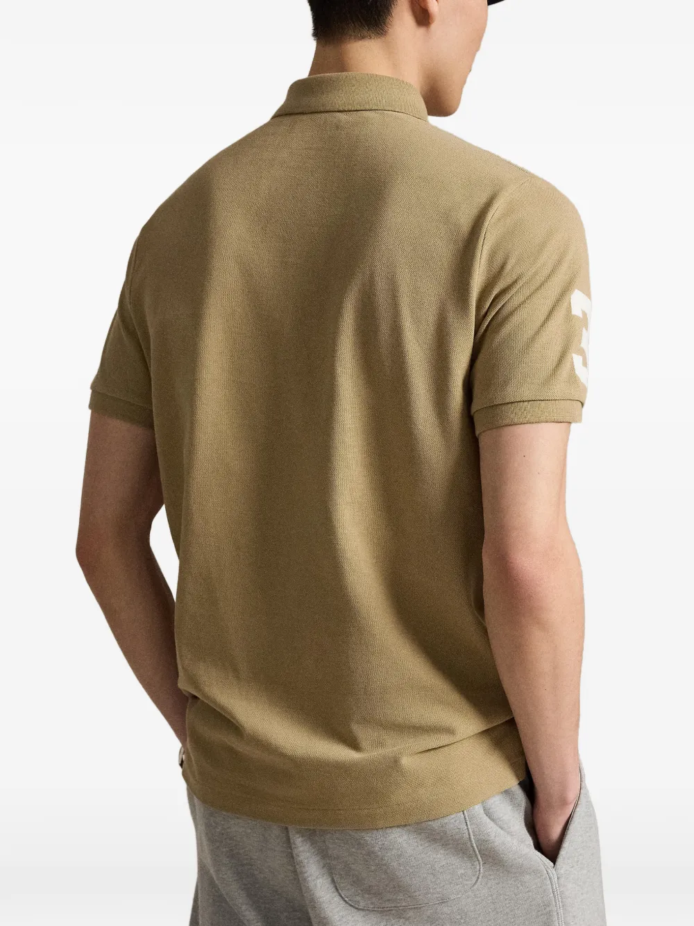 Polo Ralph Lauren Big Pony mesh poloshirt Bruin