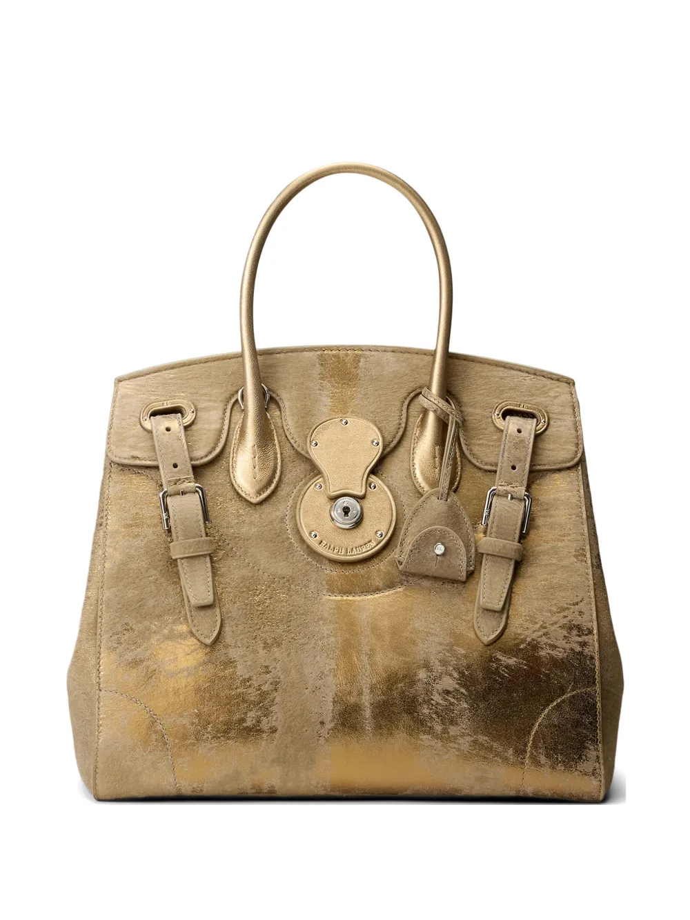 Ralph Lauren Collection Borsa tote 33 Extra-Soft Ricky - Oro
