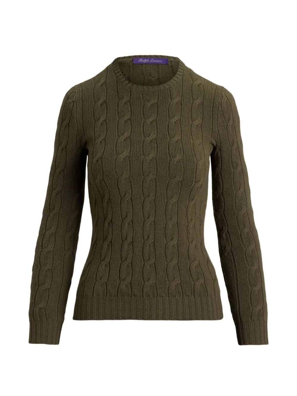 Ralph Lauren Collection cable-knit cashmere sweater - Green