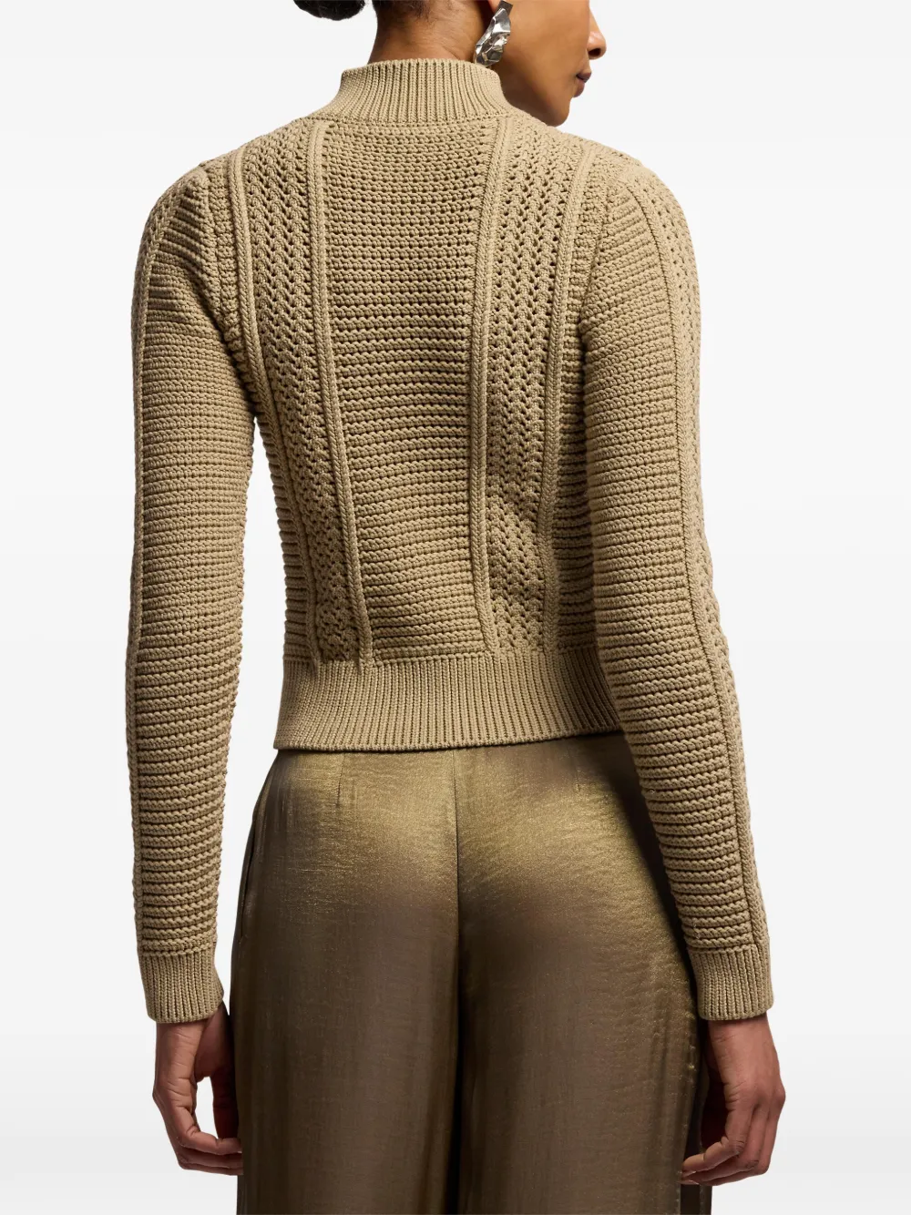 Ralph Lauren Collection Vest met col Bruin