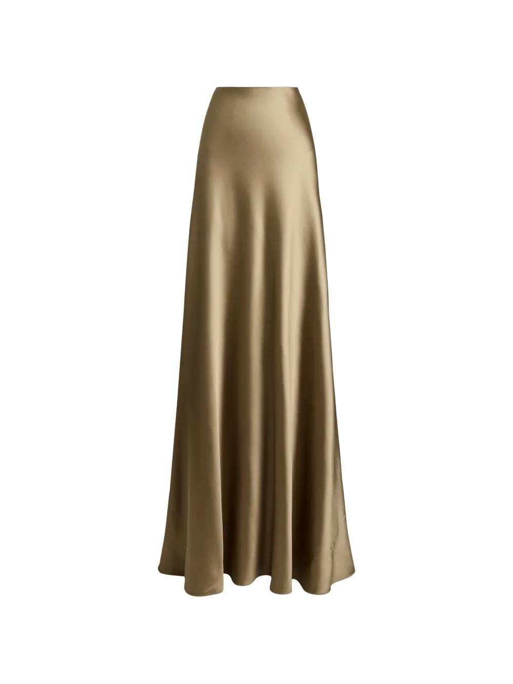 Ralph Lauren Collection Masina satin maxi skirt - Oro