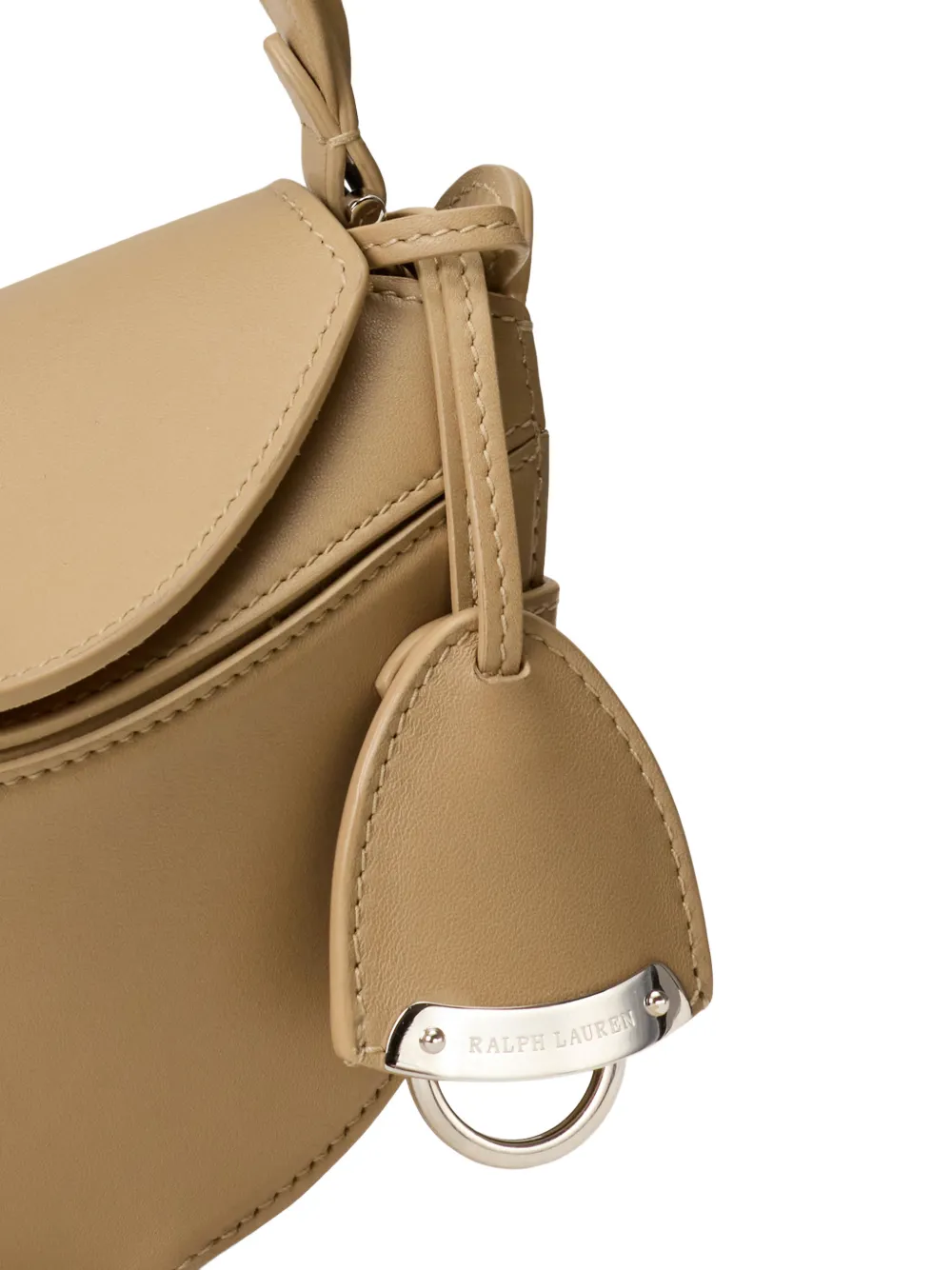 Ralph Lauren Collection Mini Ralph Tote Bag in Brown, view 5