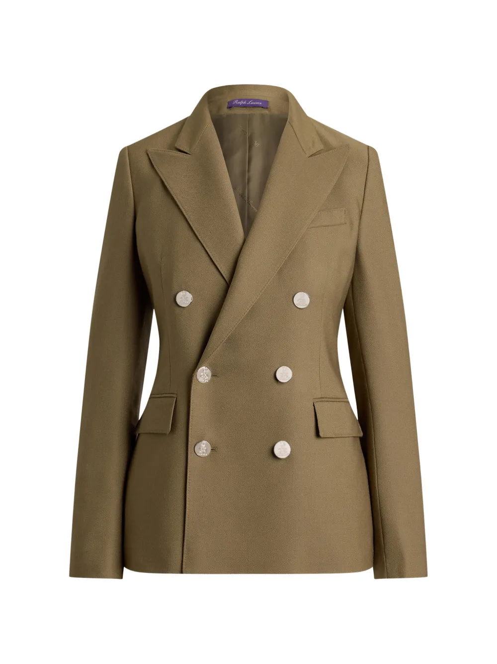 Ralph Lauren Collection Camden double-breasted cashmere jacket - Verde