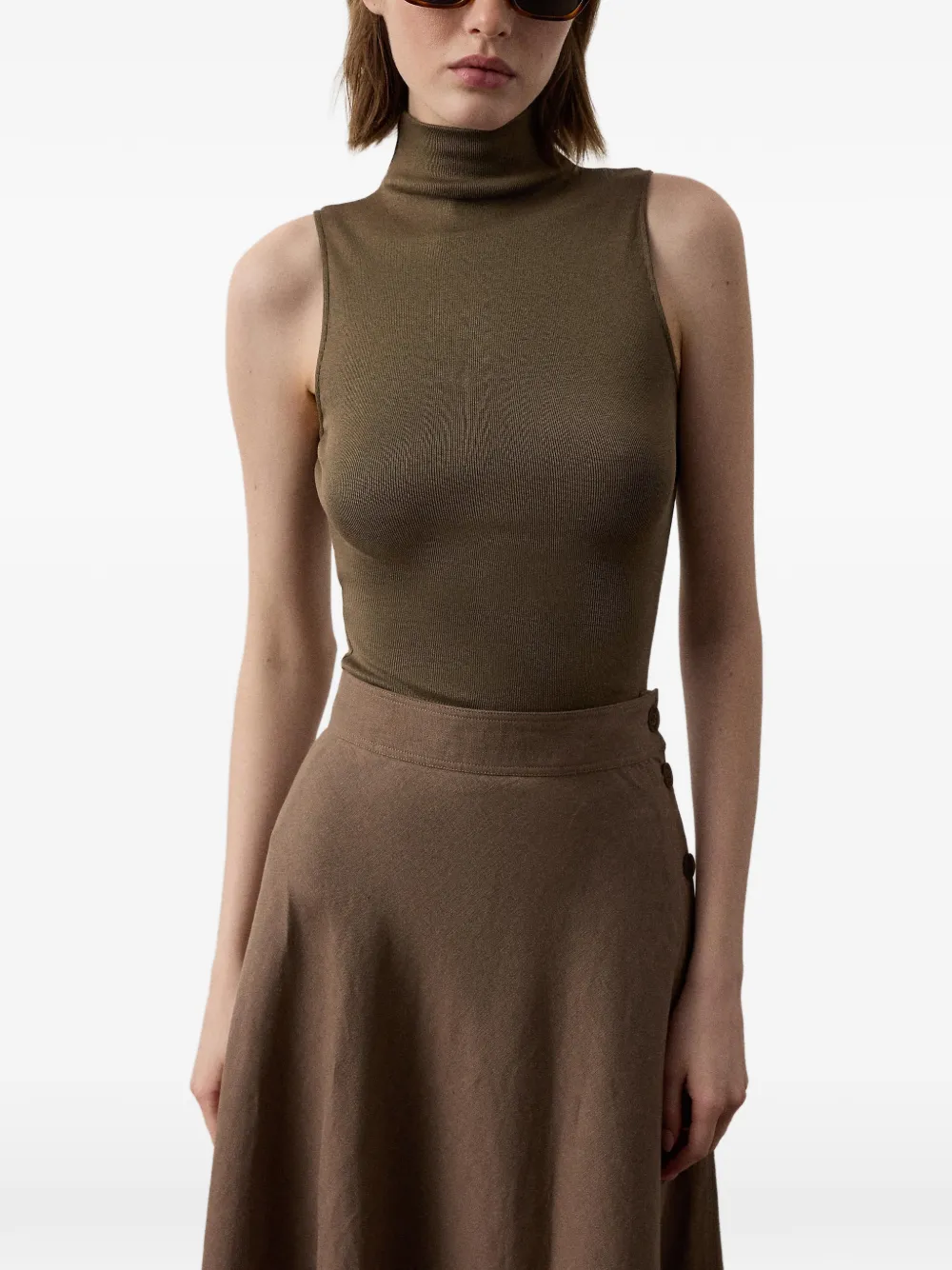 Ralph Lauren Collection Naomie tanktop Bruin