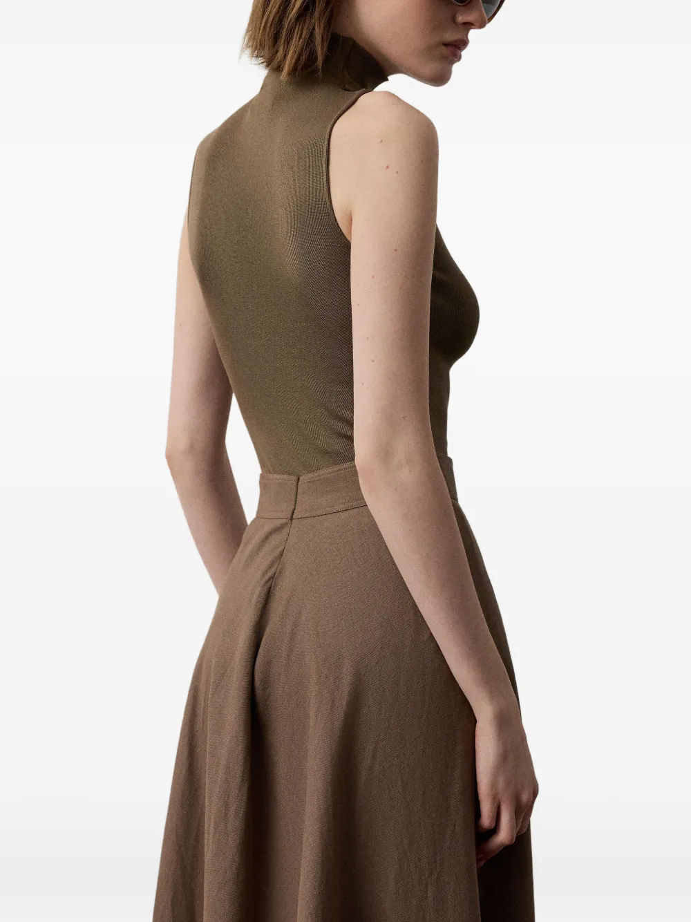 Ralph Lauren Collection Naomie tanktop Bruin