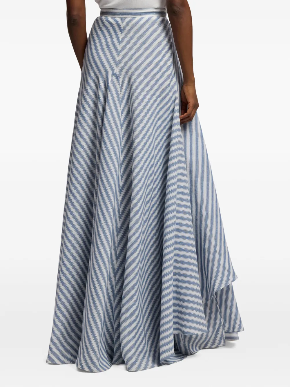 Ralph Lauren Collection Shamus maxi-rok Wit