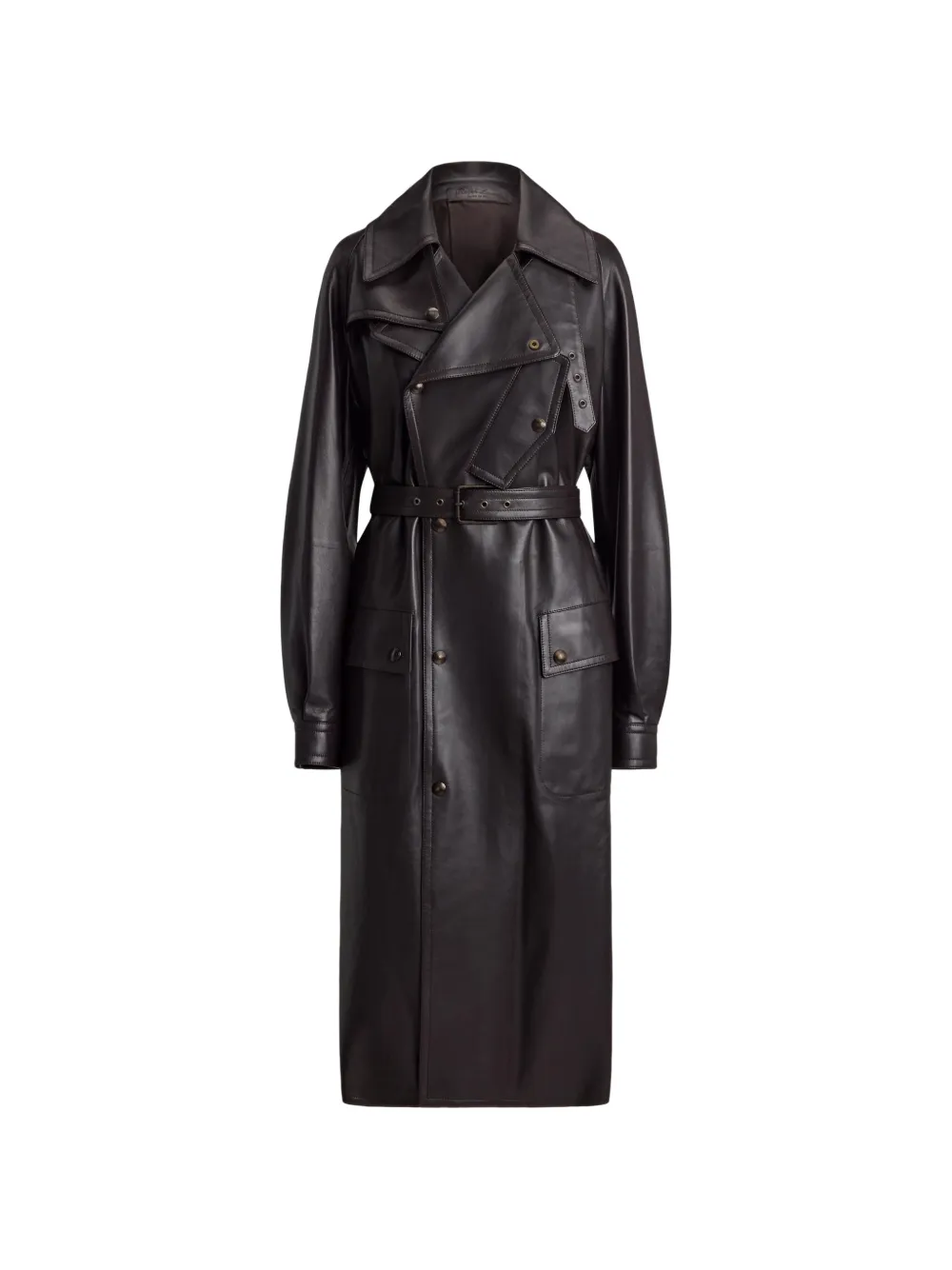 Ralph Lauren Collection Cappotto doppiopetto Bailey - Marrone