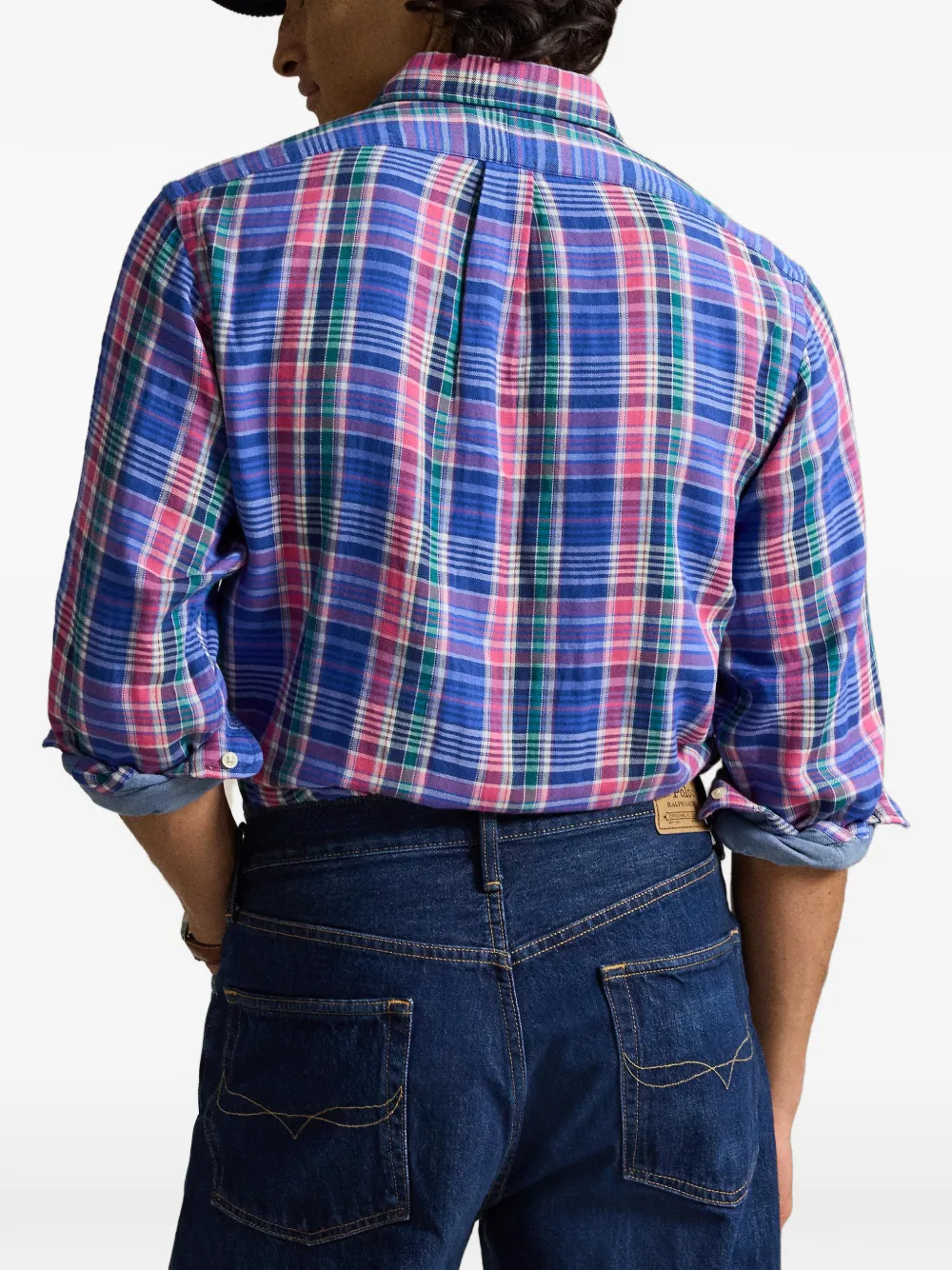 Polo Ralph Lauren Geruit overhemd Blauw