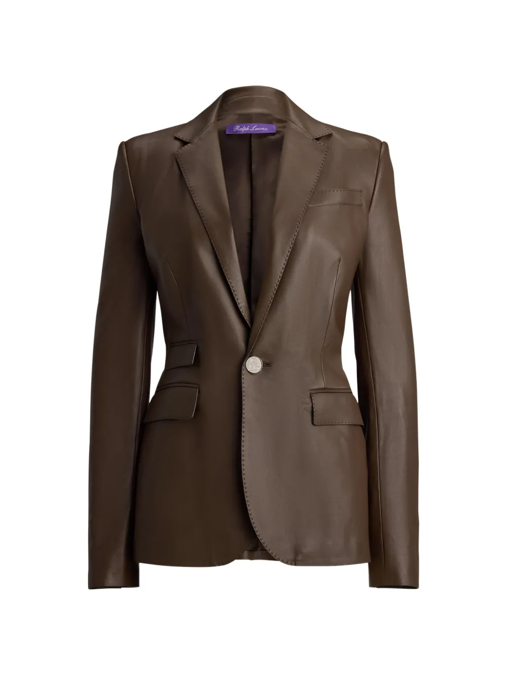 Ralph Lauren Collection Giacca Parker in pelle - Marrone