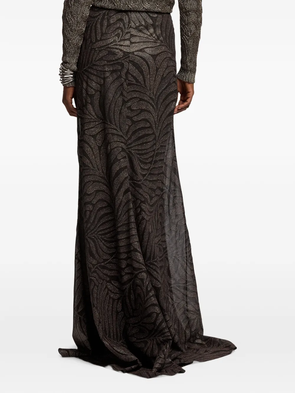 Ralph Lauren Collection Maxi-rok Bruin