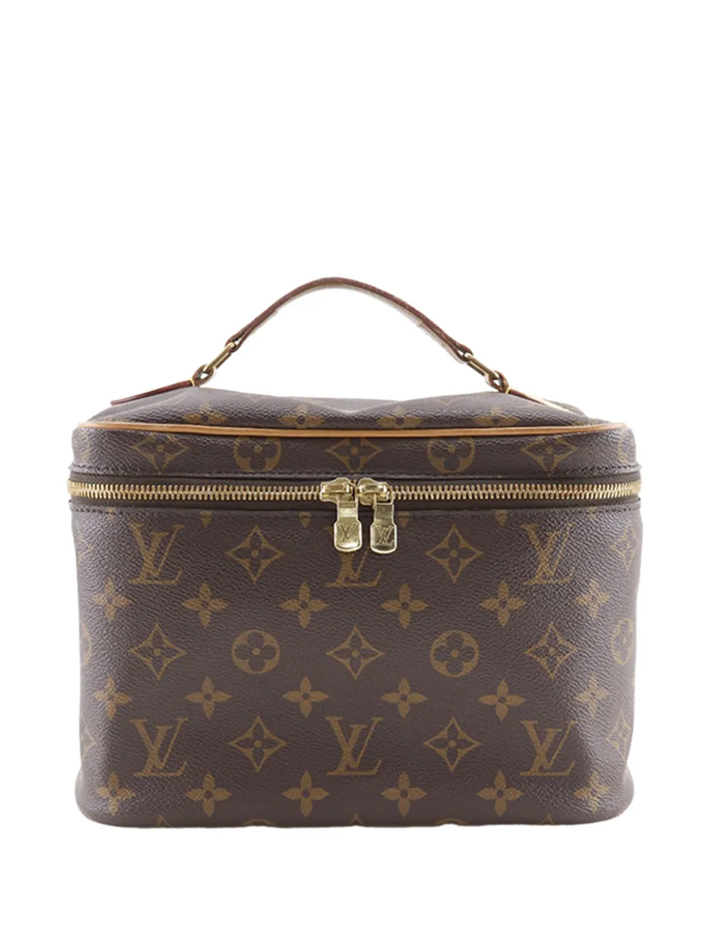 Louis Vuitton Pre-Owned 2021-2026 mini Monogram Nice BB Kosmetiktasche - Braun