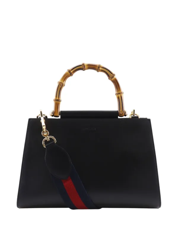Gucci Pre-Owned 2000-2015 スモール レザー バンブー ニムフェア