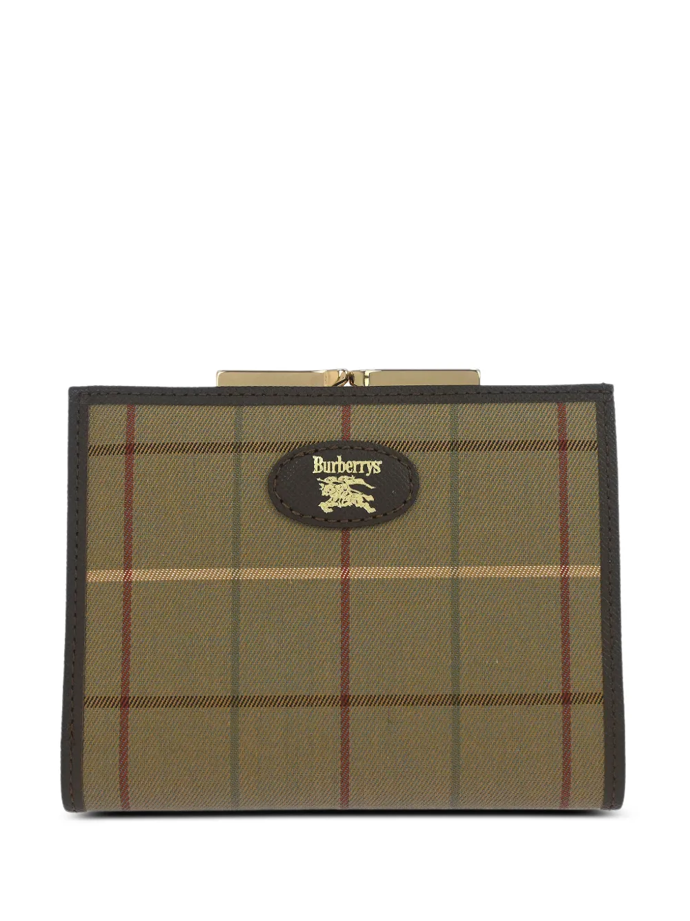 Burberry Pre-Owned 1990-2000s Check wallet - Toni neutri
