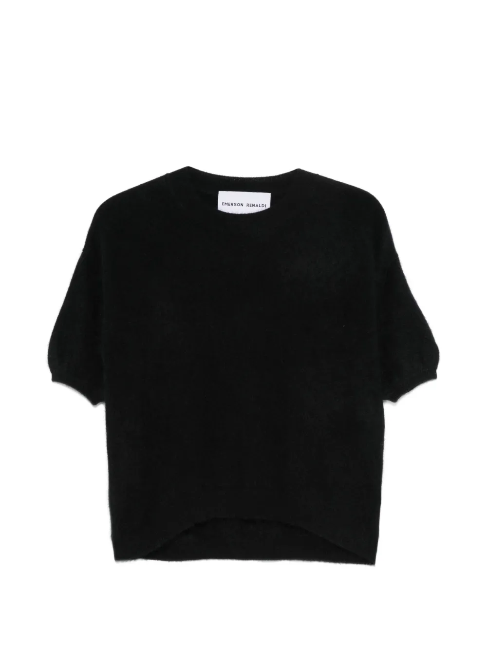 Emerson Renaldi T-shirt in cashmere a maniche corte - Grigio