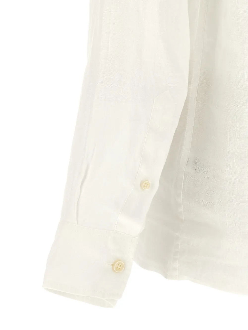 MC2 Saint Barth Poloshirt met lange mouwen Beige