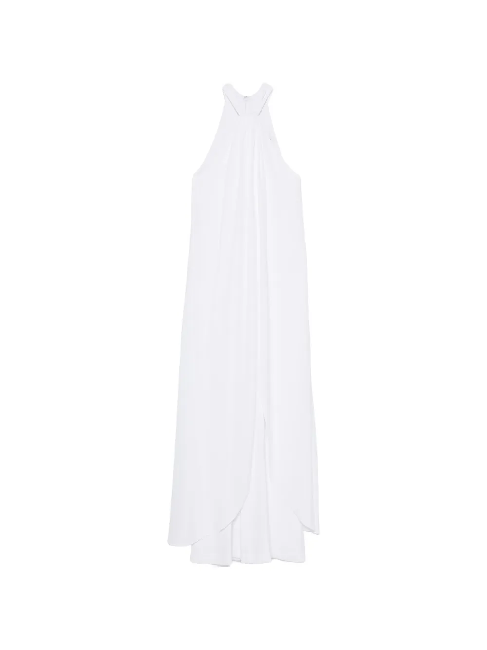 Lauren Ralph Lauren halterneck draped jumpsuit - Bianco