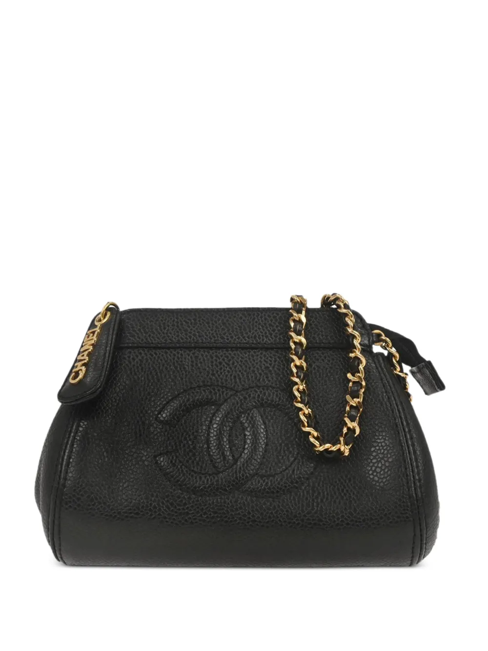 CHANEL Pre-Owned Borsa a spalla CC 1997-1999 - Nero