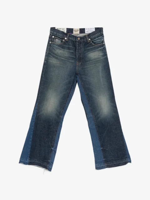 GALLERY DEPT. belt-loop logo-patch jeans