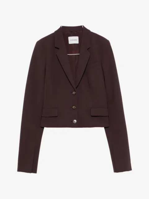 THE ANDAMANE Zefira single-breasted cropped blazer