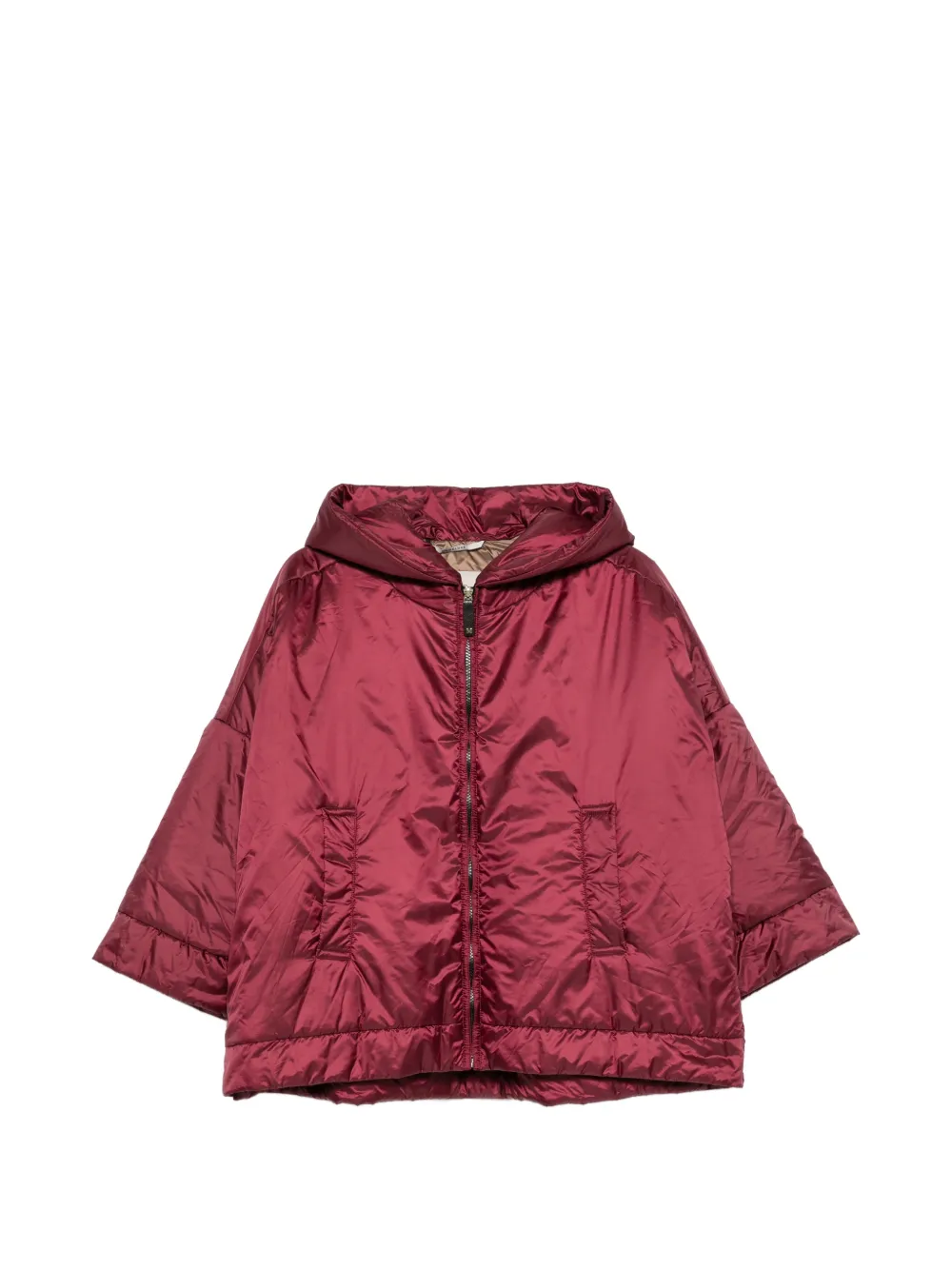 Max Mara The Cube hooded jacket - Rosso
