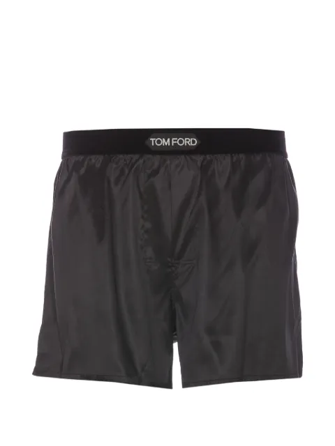 TOM FORD logo-patch boxers