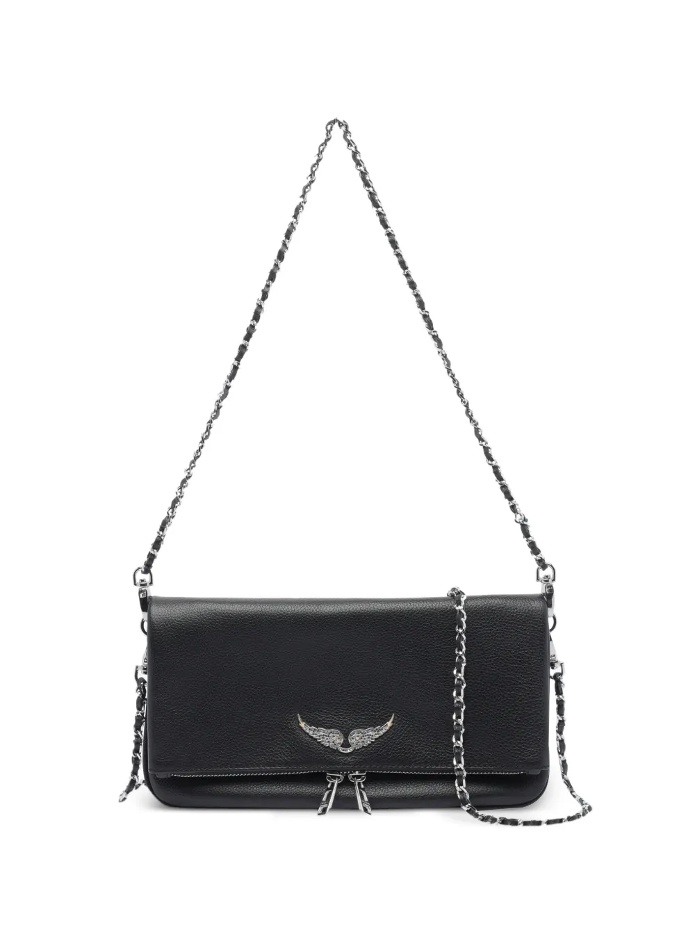 Zadig&Voltaire Rock leather shoulder bag - Nero