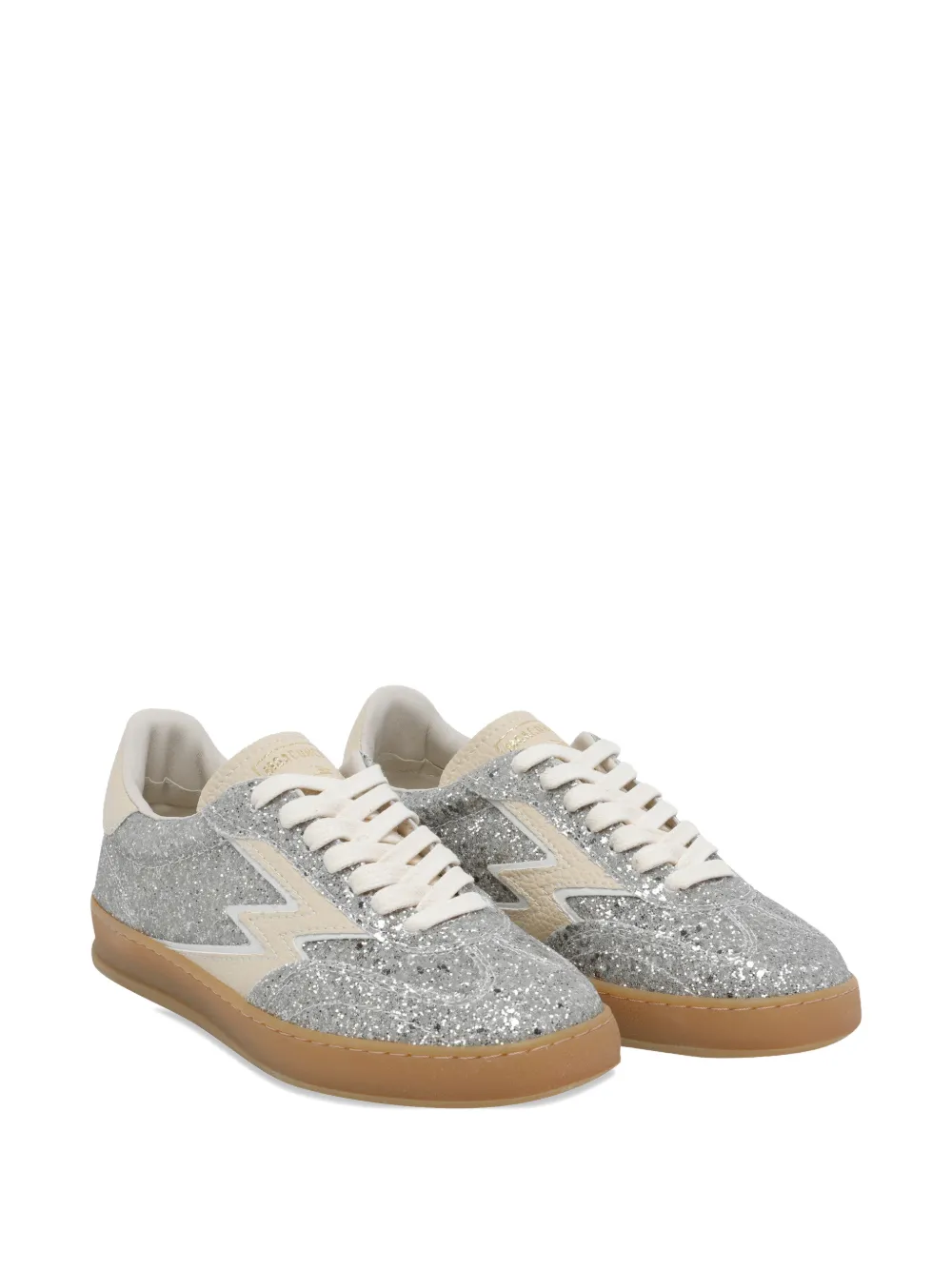 MOA CONCEPT Club Deluxe glitter sneakers Zilver