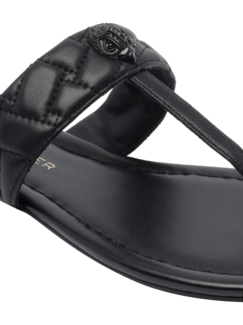 Kurt Geiger London Kensington T-bar flip-flops Zwart